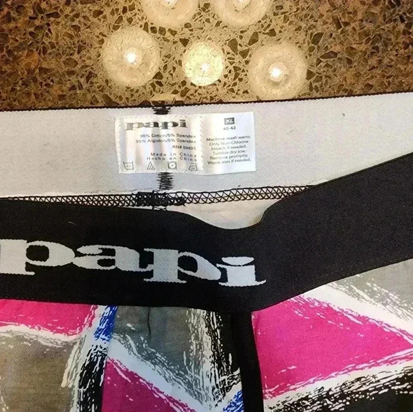 3 Pair Papi brazillian briefs. Size XL NWT NOS - Picture 10 of 10